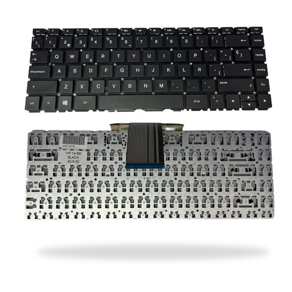 TECLADO PORTATIL HP 14-BS BLACK