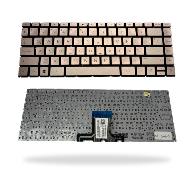 TECLADO PORTATIL HP 14-CK BRONCE