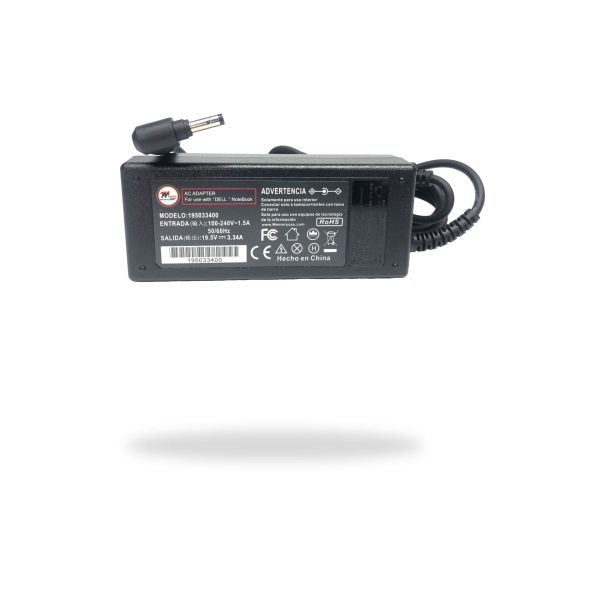 CARGADOR PORTATIL DELL 19.5V-3.34A 4.0*1.7- HOMOLOGADO - Imagen 2
