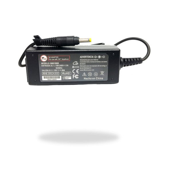 CARGADOR PORTATIL HP 19.5V-1.58A 4.0*1.5-HOMOLOGADO. 30W - Imagen 2
