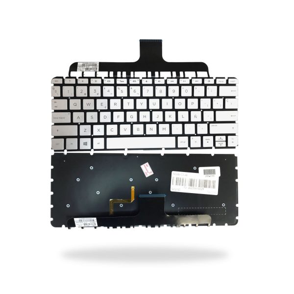 TECLADO PORTATIL HP 13-AB SILVER